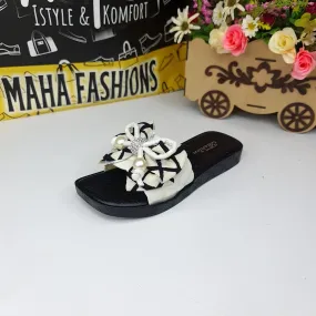 White Bow Slides