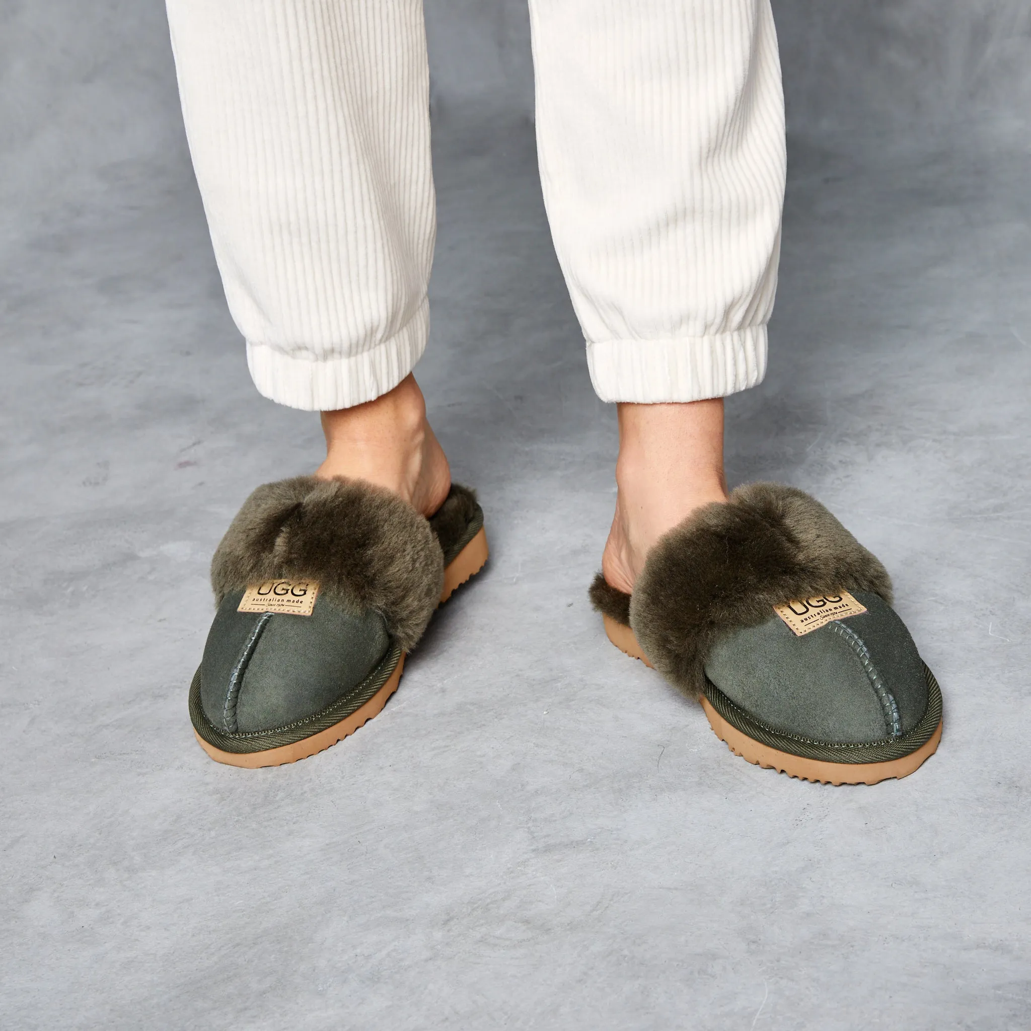 Women's Designer Slipper Natural