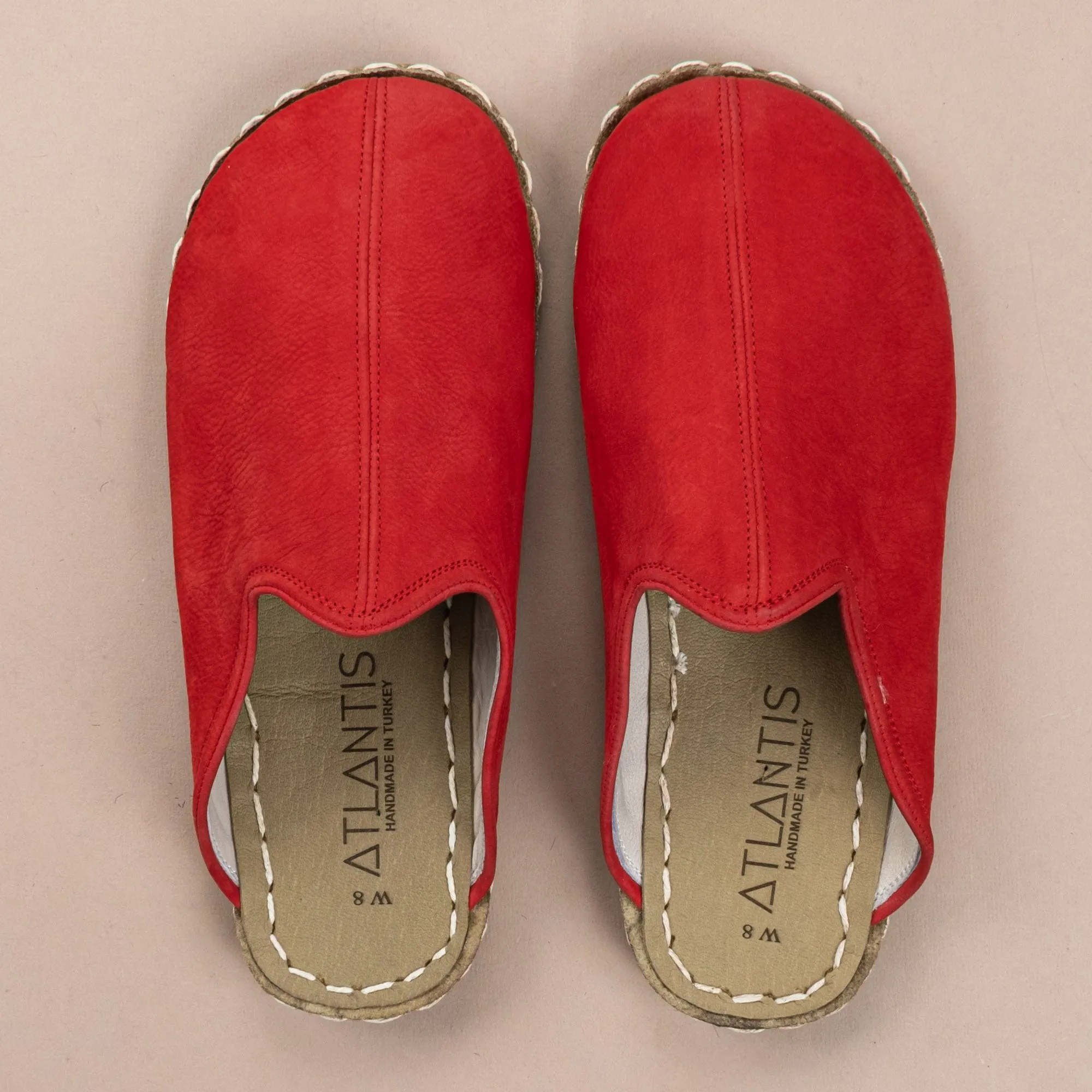 Women's Red Barefoot Slippers