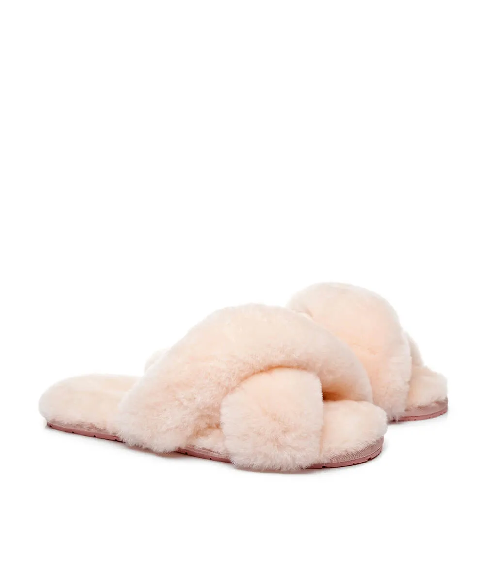 Women's UGG Premium Cross Over Slippers